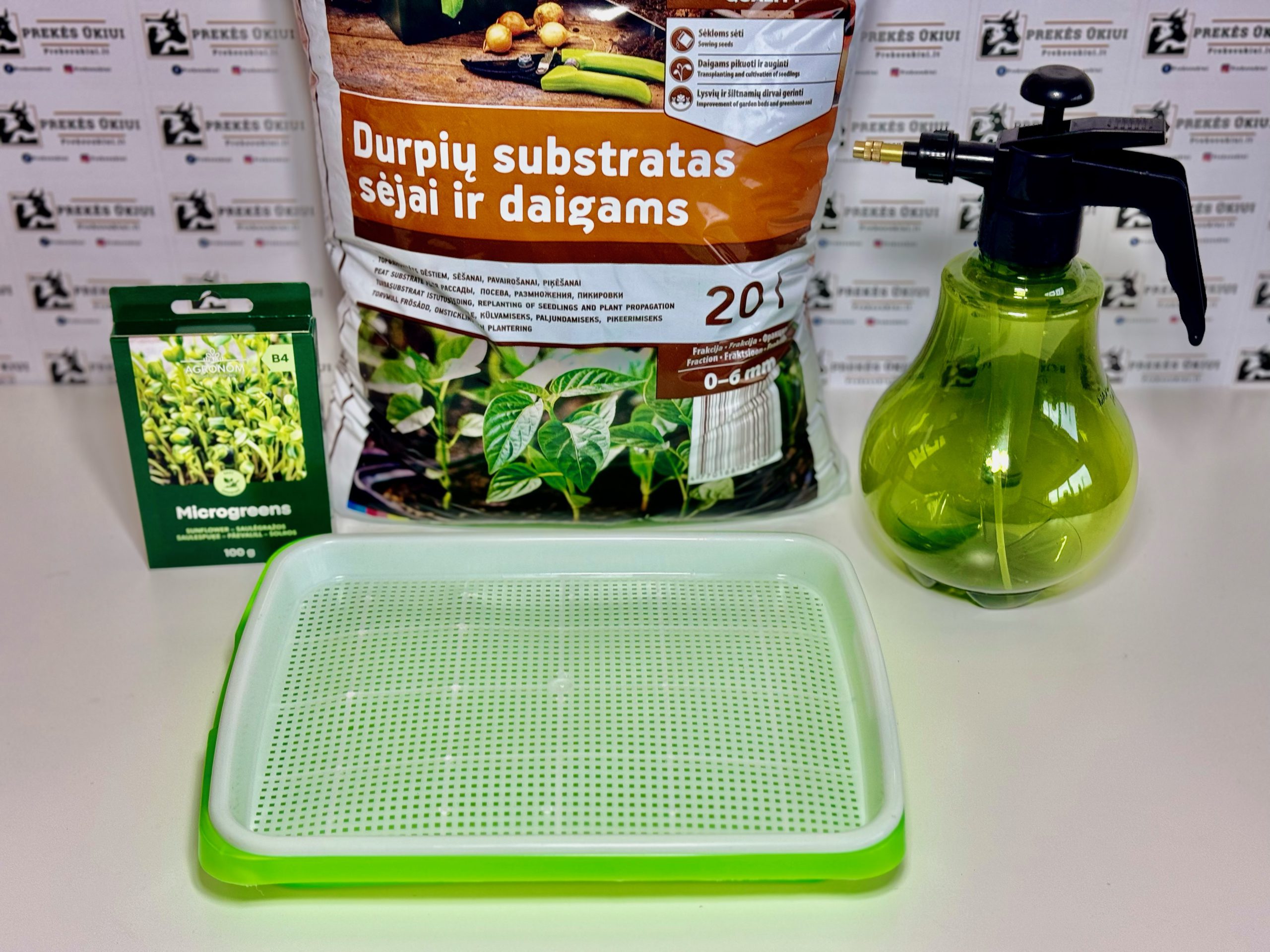 Mikrožalumynų sodinimo komplektas