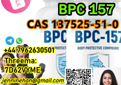 CasNo.137525-51-0,CAS 137525-51-0 BPC-157 Arginine salt or BPC 157 good and cheap