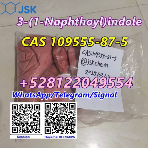 Wholesale 3-(1-Naphthoyl)indole CAS 109555-87-5 for chemical research WhatsApp/telegram/signal +528122049554