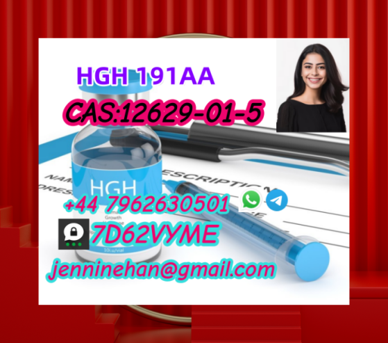 Factory supply HGH human Growth Hormone Cas 12629-01-5 with best price +44 7962630501