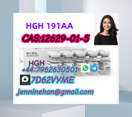 Factory supply HGH human Growth Hormone Cas 12629-01-5 with best price +44 7962630501