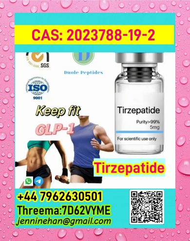 Over 99% Purity Tirzepatide Raw Powder CAS 2023788-19-2