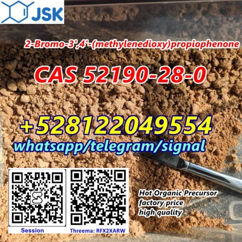 2-Bromo-3′,4′-(methylenedioxy)propiophenone CAS 52190-28-0 for organic synthesis with safe delivery signal@jskchem.168