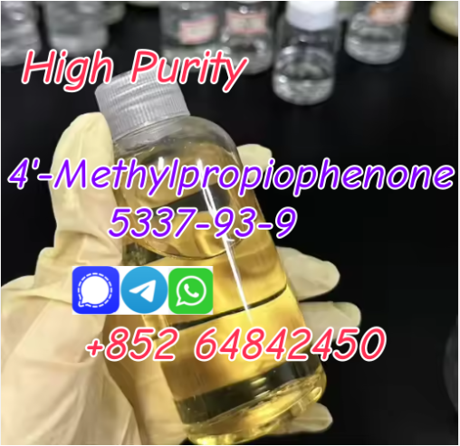 High purity yellow liquid 4mpp 4′-Methylpropiophenone cas5337-93-9 wholesale to Russia Ukraine Kazakhstan