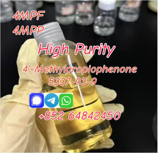 High purity yellow liquid 4mpp 4′-Methylpropiophenone cas5337-93-9 wholesale to Russia Ukraine Kazakhstan