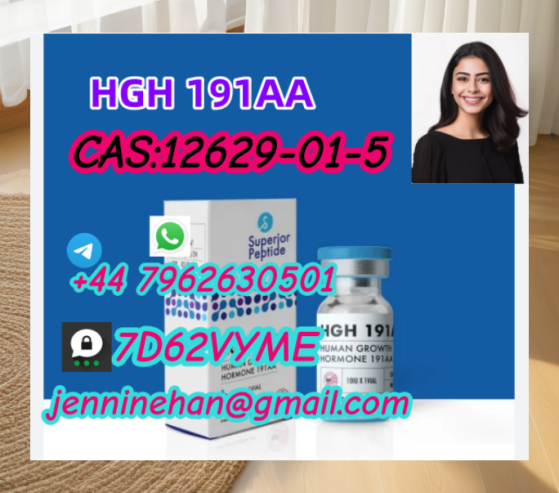 Factory supply HGH human Growth Hormone Cas 12629-01-5 with best price +44 7962630501