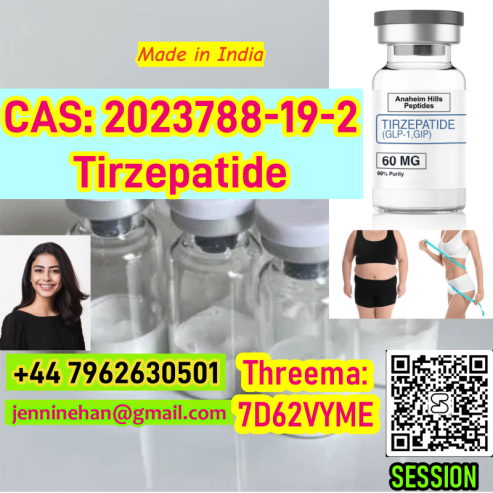 Tirzepatide CAS 2023788-19-2 Reliable Indian Supplier Tirzepatide good and cheap