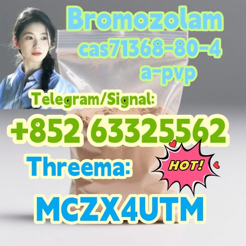 Bromazolam cas 71368–80–4 strong effect low price