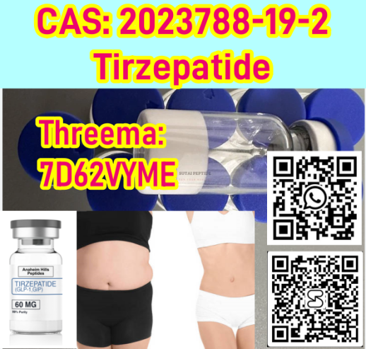 Tirzepatide CAS 2023788-19-2 Reliable Indian Supplier Tirzepatide good and cheap
