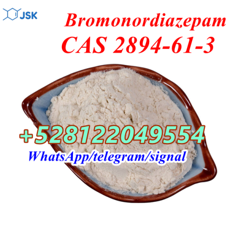Research Chemicals Bromonordiazepam cas 2894-61-3 telegram@jskchem