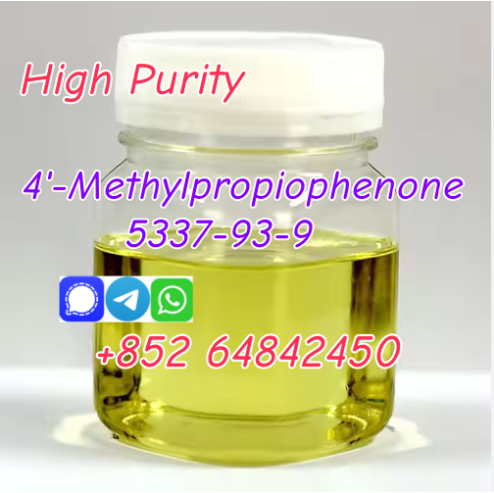 High purity yellow liquid 4mpp 4′-Methylpropiophenone cas5337-93-9 wholesale to Russia Ukraine Kazakhstan