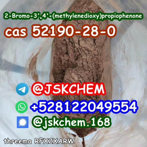 2-Bromo-3′,4′-(methylenedioxy)propiophenone CAS 52190-28-0 for organic synthesis with safe delivery signal@jskchem.168