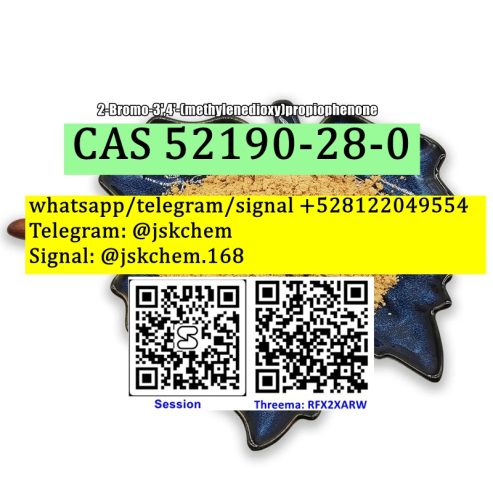 2-Bromo-3′,4′-(methylenedioxy)propiophenone CAS 52190-28-0 for organic synthesis with safe delivery signal@jskchem.168