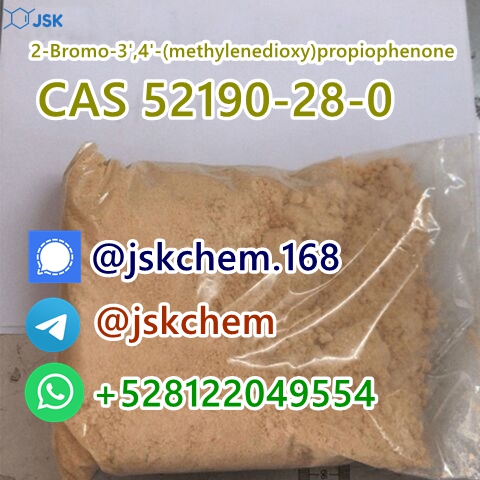 2-Bromo-3′,4′-(methylenedioxy)propiophenone CAS 52190-28-0 for organic synthesis with safe delivery signal@jskchem.168