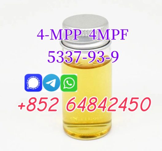 High purity yellow liquid 4′-Methylpropiophenone cas5337-93-9 wholesale to Russia Ukraine Kazakhstan